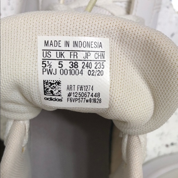 adidas Sneakers in White with Iridescent - Picture 8 of 16